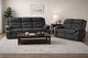 3+2 Montana Grey Fabric Recliner Range