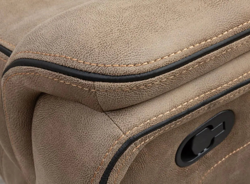 Westwood Brown Fabric Recliner Sofa Range