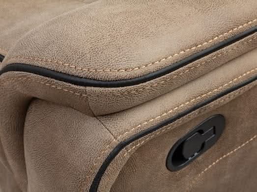 3+1+1 Westbrook Brown Fabric Recliner