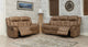 Westwood Brown Fabric Recliner Sofa Range