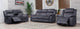 Gresham Grey Fabric Recliner Sofa Range