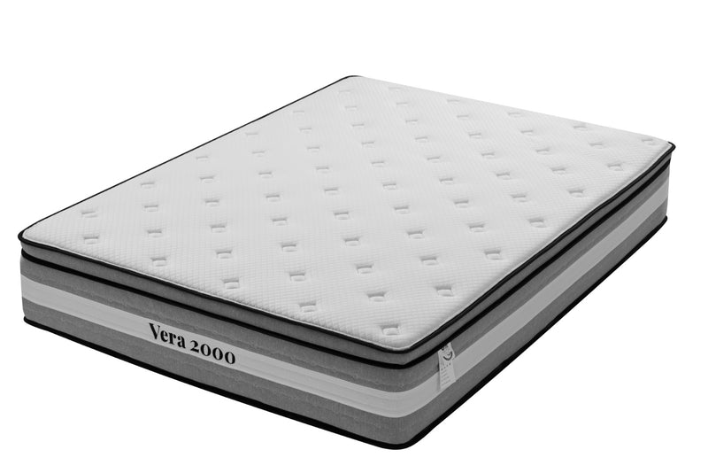 Vera 2000 Pocket Spring Pillow Top Mattress