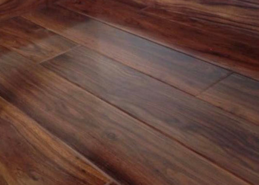 12mm Nebraska Calgary Walnut High Gloss Flooring