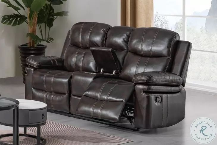 Kansas Chocolate Brown Leather Recliner Sofa Range