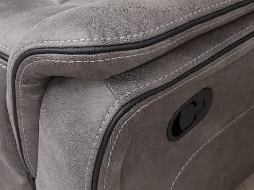 3+2 Westbrook Grey Fabric Recliner