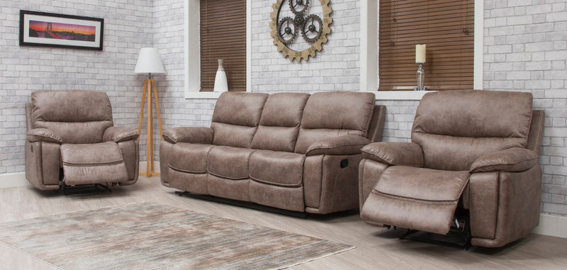 Oxford Sand Recliner Sofa Range