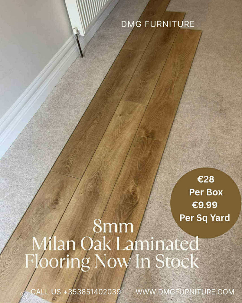 8mm Milan Oak Laminated Flooring