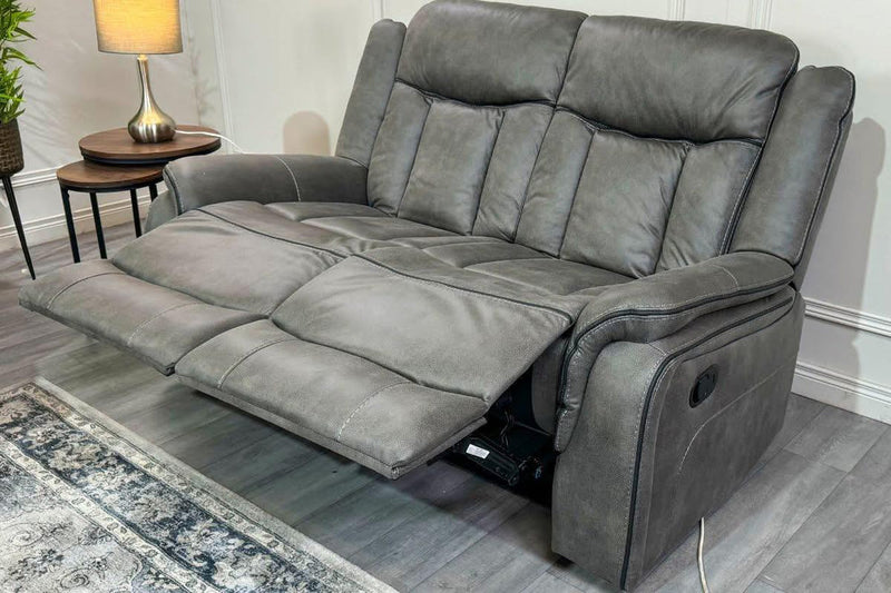 Westwood Grey Fabric Recliner Sofa Range