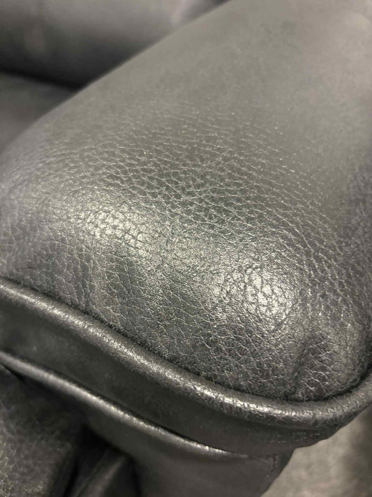 Dario Grey Fabric Suede Corner Recliner Sofa