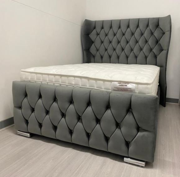 Oxford Wingback Bed Range