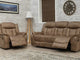 3+1+1 Westbrook Brown Fabric Recliner