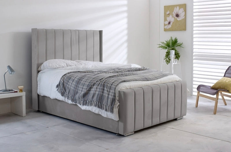 Indiana Wingback Bed